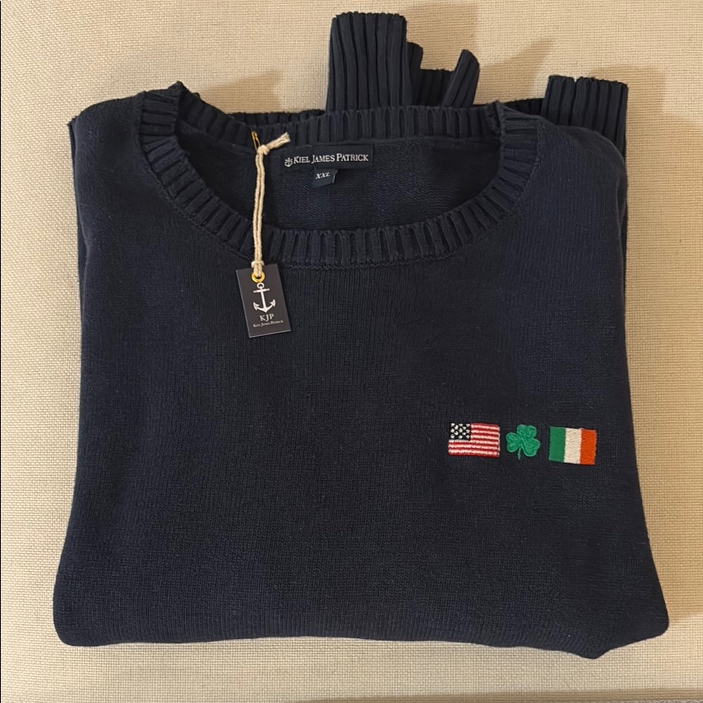 Kiel James Patrick Embroidered Sweater